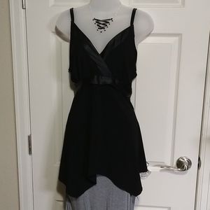 Vintage empire waste top